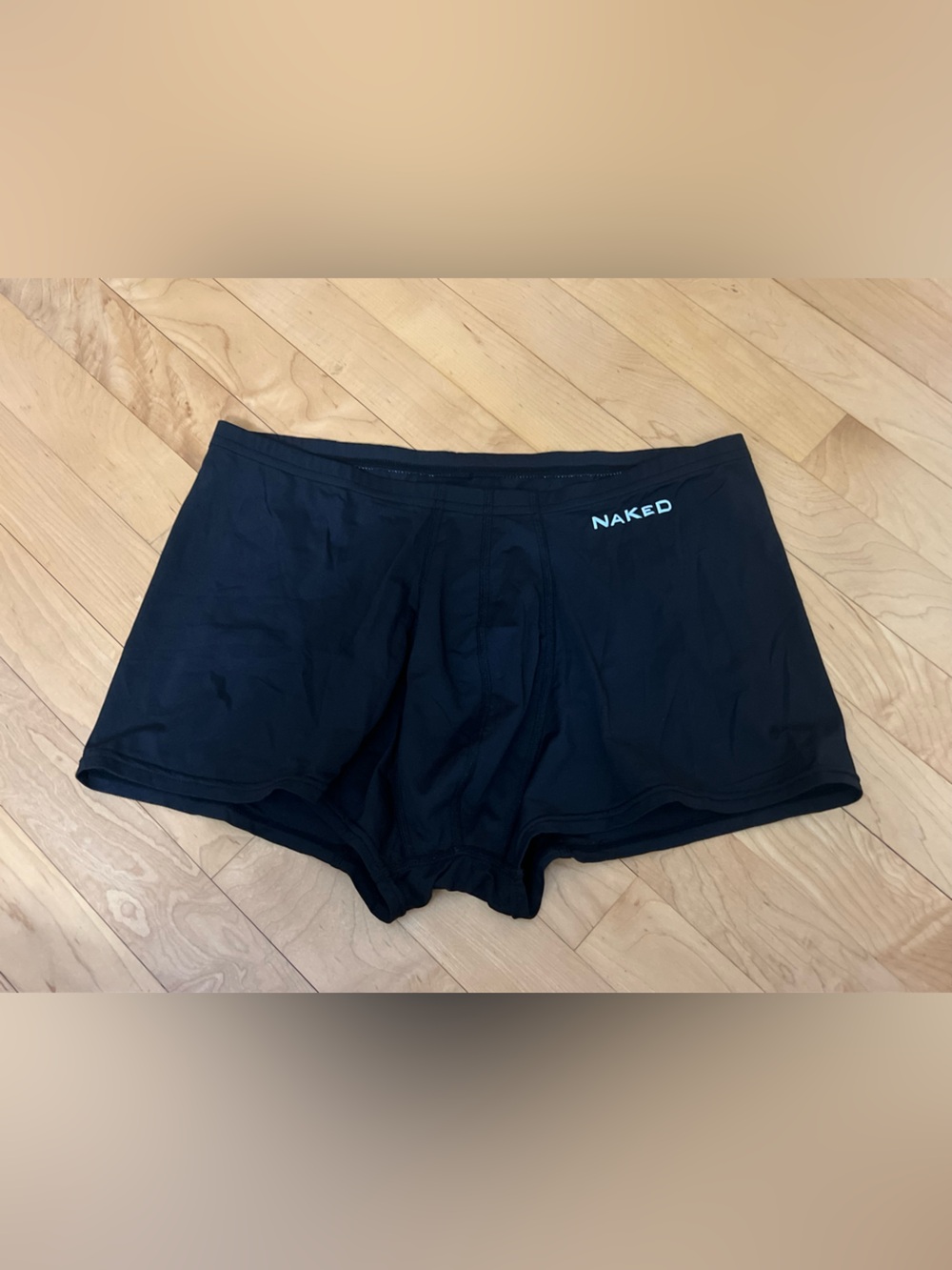 Naked Mens Trunks Underwear Size Large Black